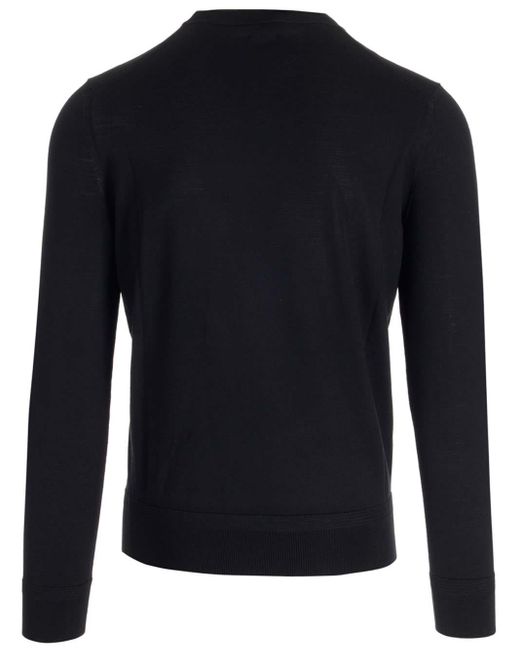 Tom Ford Blue Wool Sweater for men