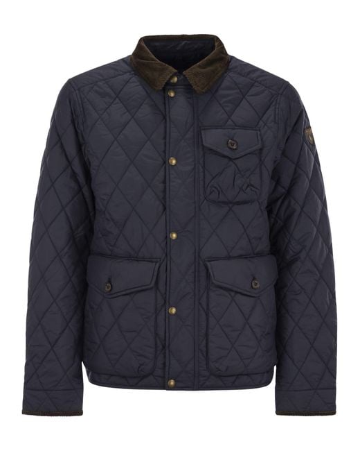 Polo Ralph Lauren Blue The Quilted Beaton Jacket for men
