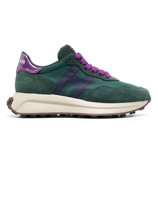Hogan Sneakers H641 Green Violet in Blue Lyst UK