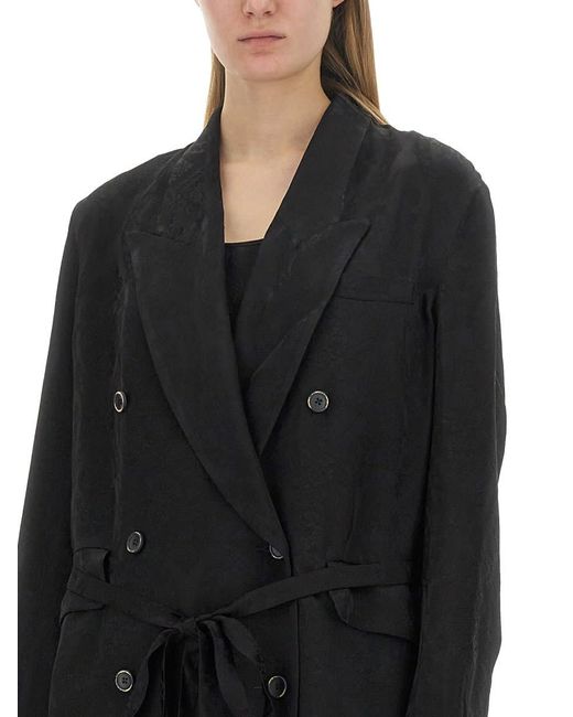 Uma Wang Black Callie Coat