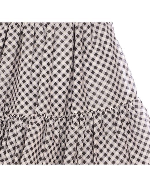 Aniye By Gray Mini Vickie Check Skirt