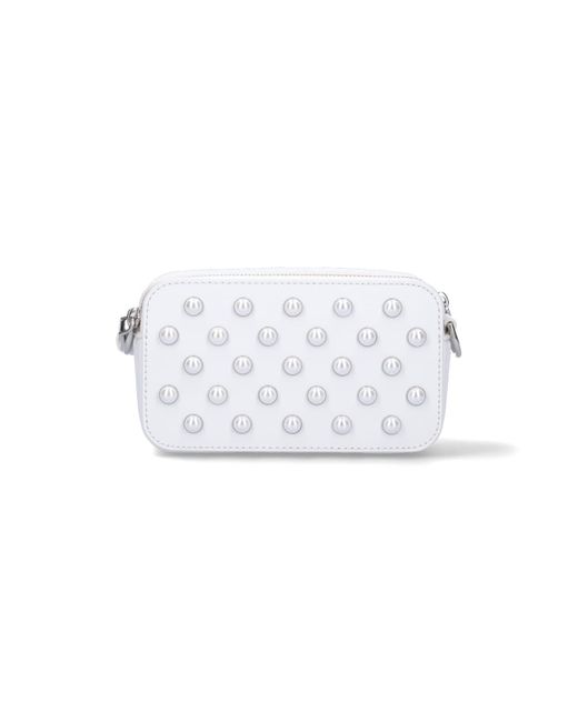 Marc Jacobs White "the Pearl Snapshot" Crossbody Bag