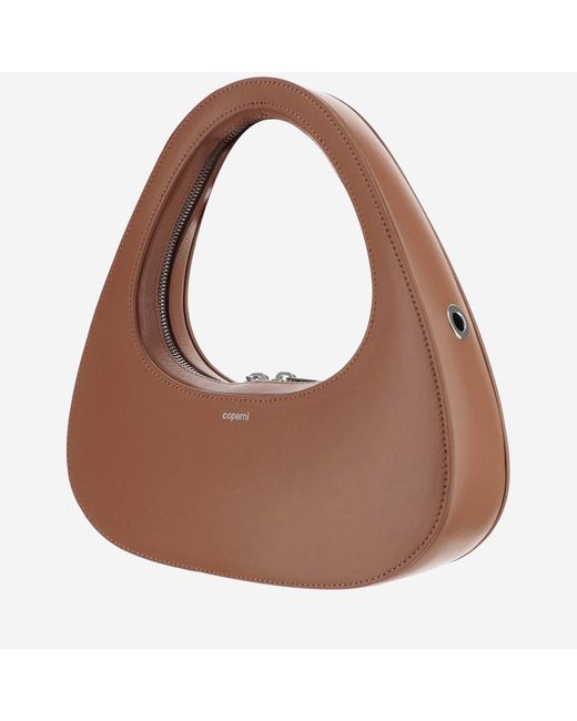 Coperni Brown Baguette Swipe Shoulder Bag