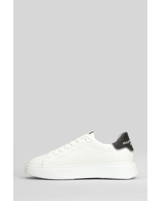 Philippe Model White Temp Low Sneakers for men