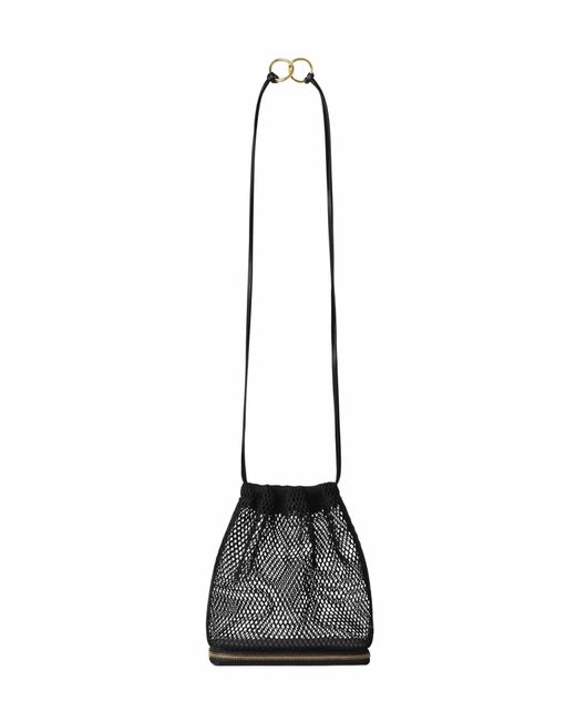 Alaïa White Drawstring Bag Le Pochon Polyamide Shoulder