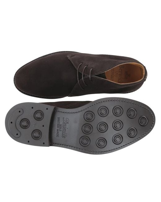 BERWICK 1707 Men's Black Ankle Boot