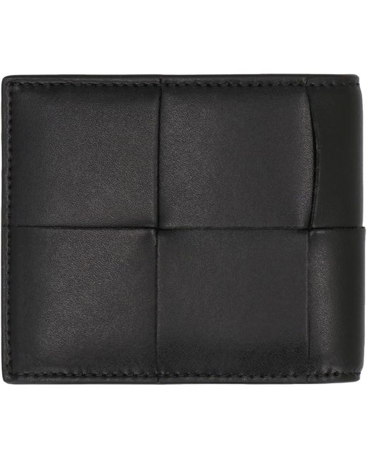 Bottega Veneta Black Cassette Wallet for men