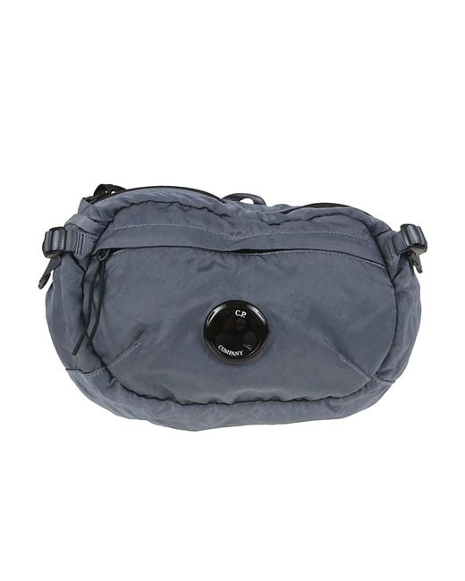 C P Company Blue Nylon B Crossbody Pack for men