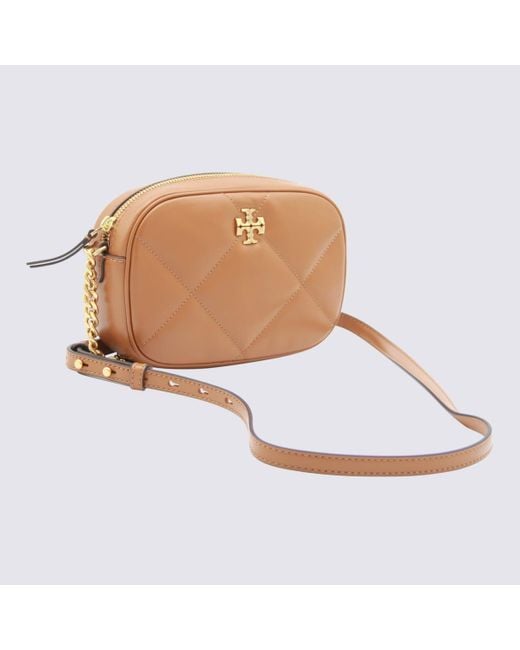 Tory Burch Brown Leather Shoulder Bag