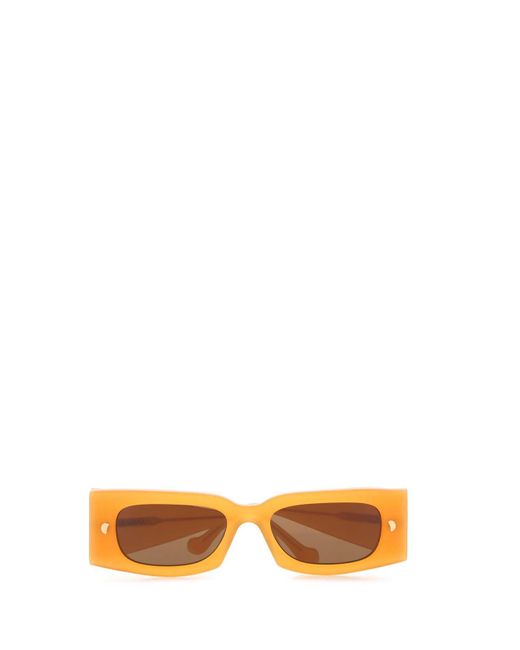 Nanushka Orange Sunglasses