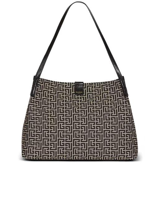 Balmain Black Open Tote Large