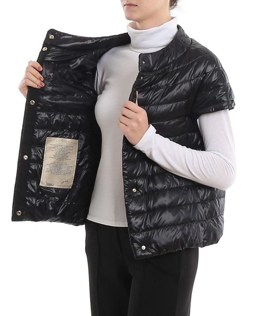 Herno Black Greta Puffer Jacket