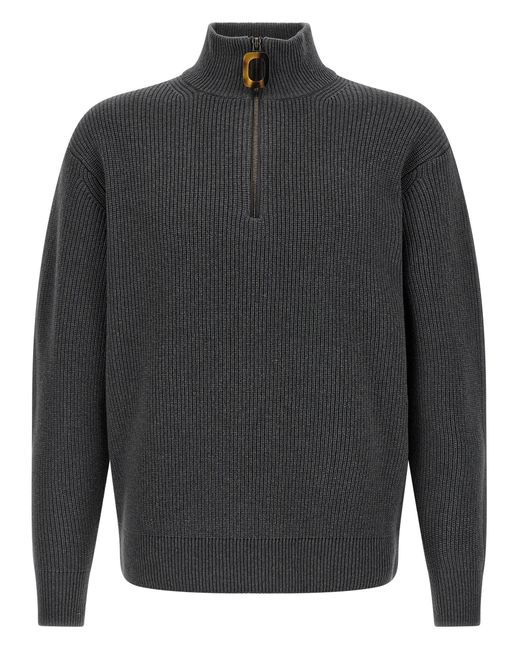 J.W. Anderson Gray Half-Zip Sweater for men