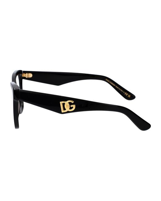 Dolce & Gabbana Brown Dolce & Gabbana Acetate Optical Glasses