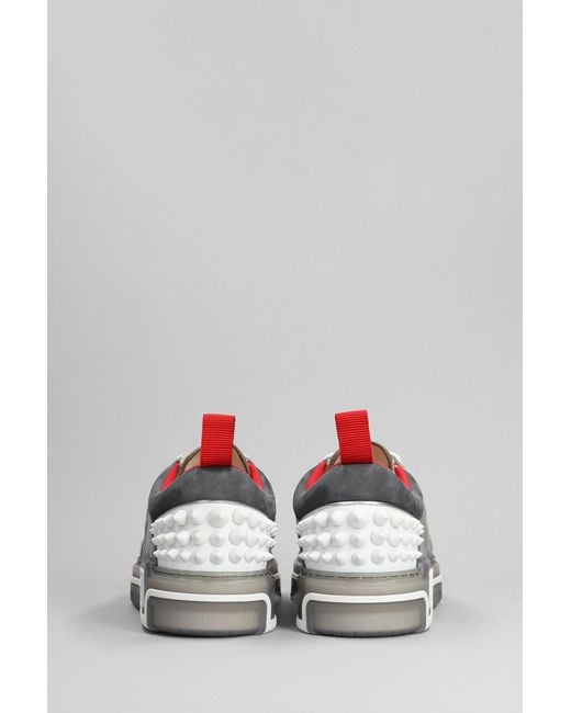 Christian Louboutin Gray Astroloubi Sneakers for men
