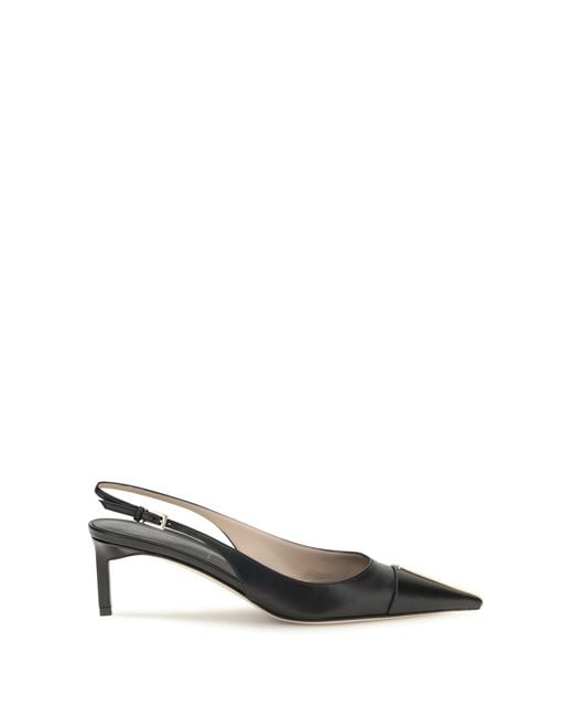 Tom Ford Black Pumps Leather Slingback Calf