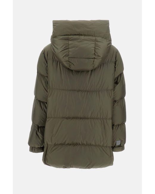 Max Mara Green Puffer Jacket The Cube Seia