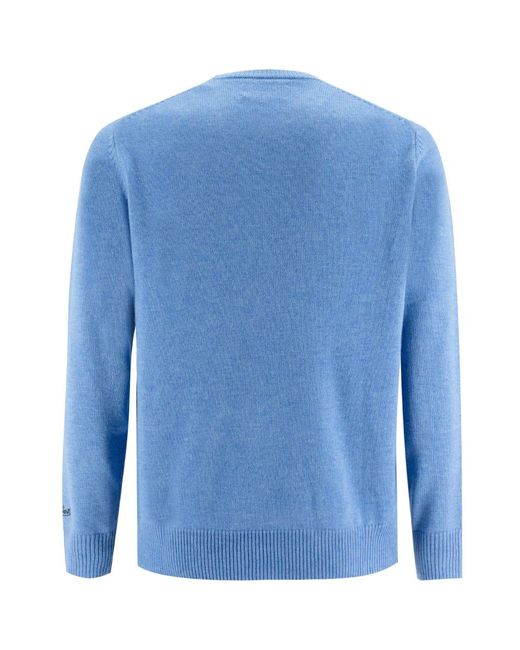 Mc2 Saint Barth Blue Pullover for men