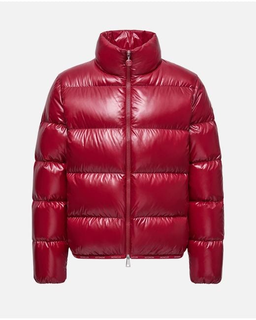 Moncler Red Abbadia Jacket