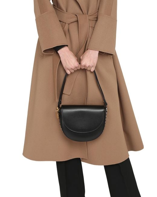 Stella McCartney Black Frayme Shoulder Bag Polyamide