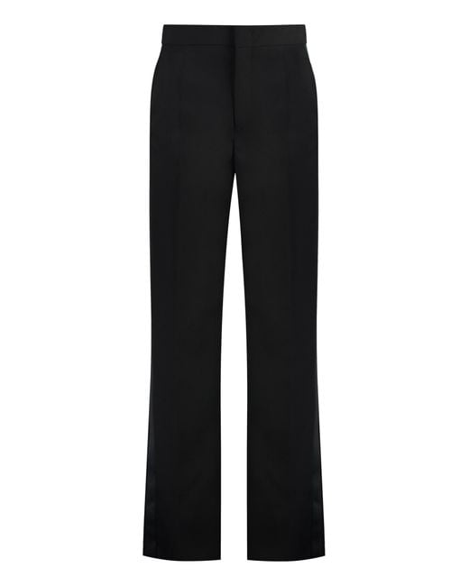 Isabel Marant Black Scarly Wool Trousers