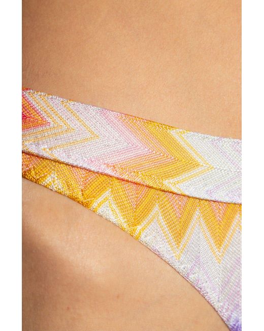 Missoni Multicolor Zigzag Printed Bikini Set