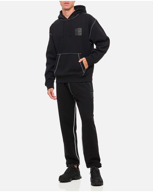 Givenchy Black Elasticated Waist Sweatpants for men