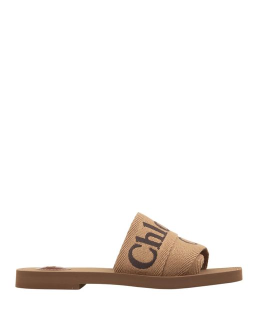 Chloé Brown Woody Mule