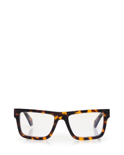 Off-White c/o Virgil Abloh Black Eyewear Optical Style 25 for men