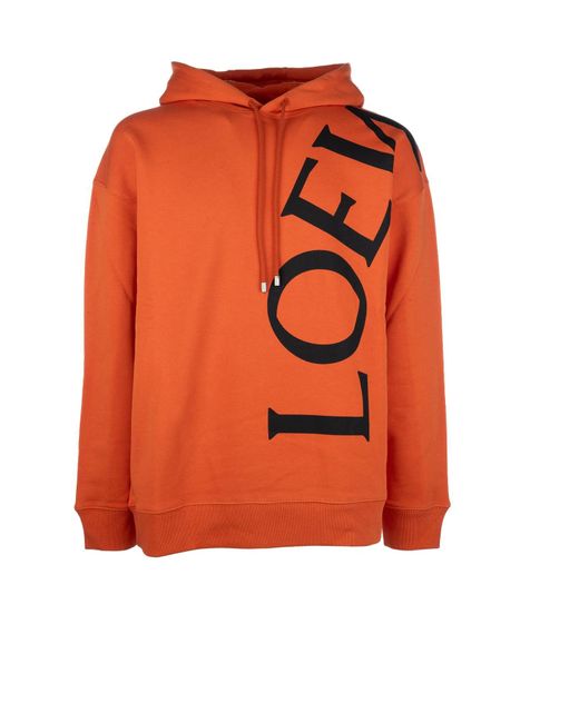 Loewe Orange Sweatshirts for men