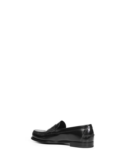 Church's White Polished Fumè Leather Rowley Loafers for men