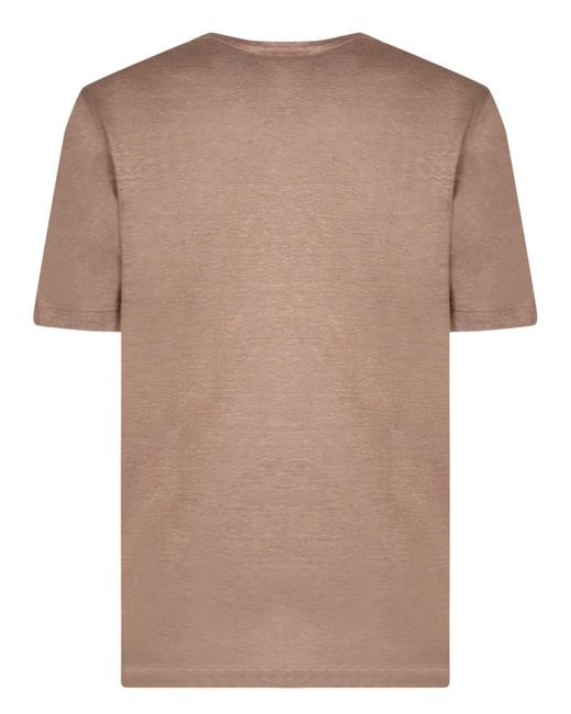 Lardini Brown Dark T-Shirt for men