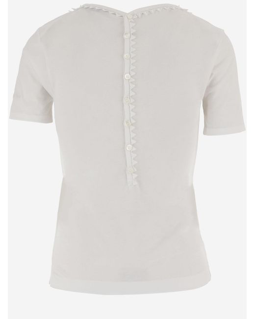 Jacquemus White Cotton Top — Tops