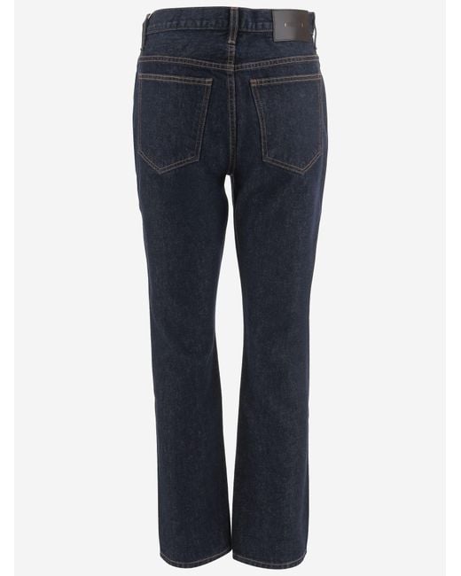 Khaite Blue Jeans Finley Cotton