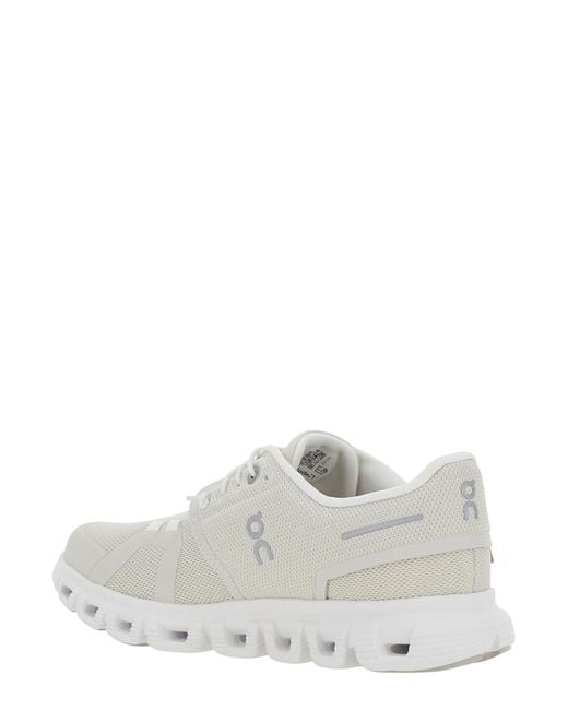 On Shoes White Sneakers Cloud 6 Trainers