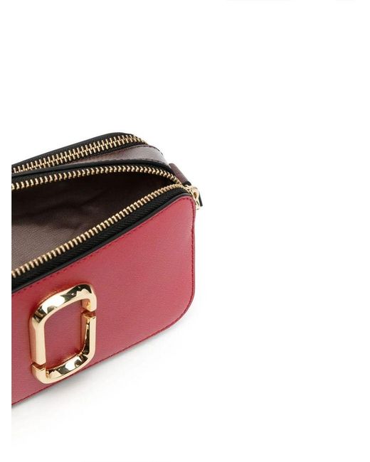 Marc Jacobs Red Crossbody Bag Calf Leather Crossbody-Bags
