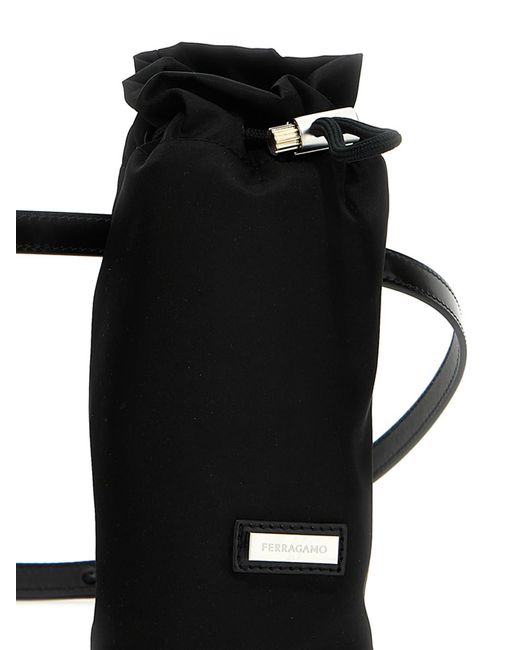 Ferragamo Black 'mulkeocket' Belt Bag for men