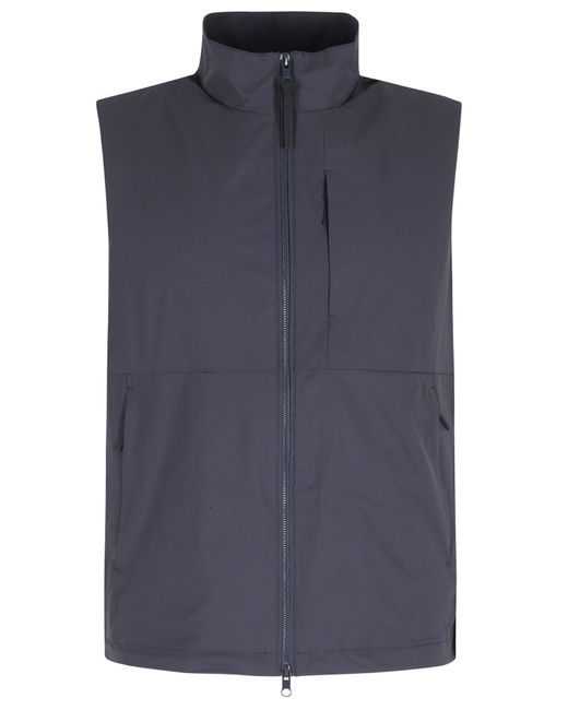 People Of Shibuya Blue Gilet Poliestere for men