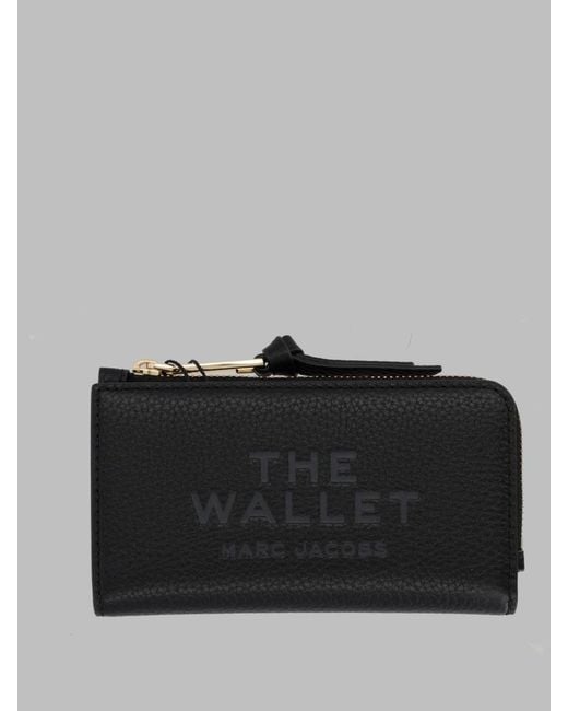 Marc Jacobs Black Wallet The Leather Slim Cow & Purses