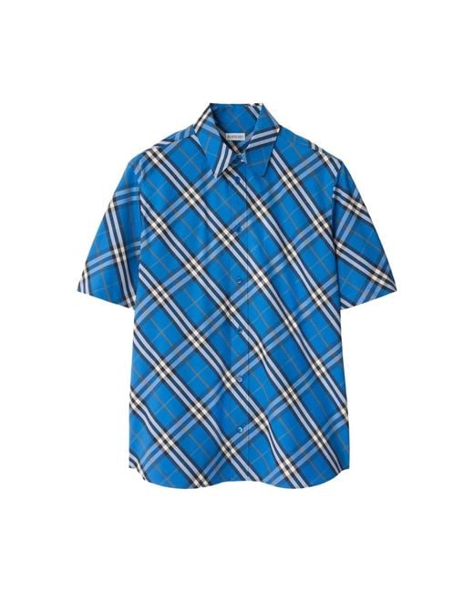 Burberry Blue Shirt for men