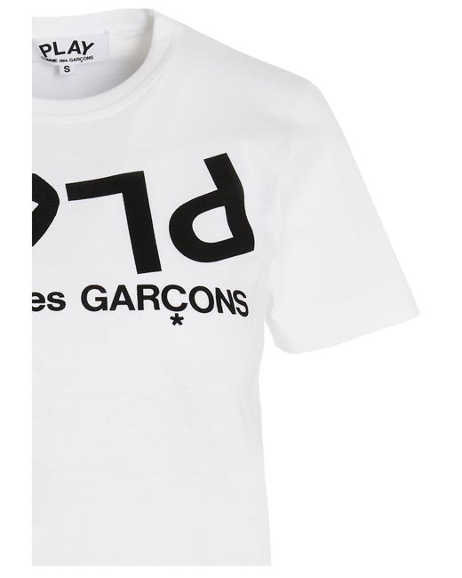Comme des Garçons White Logo Reverse T-shirt