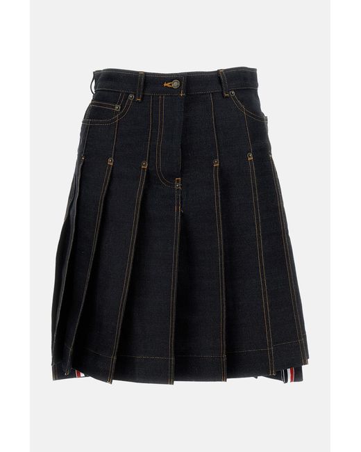 Thom Browne Black Shorts Wo Vi Pa Pl Co