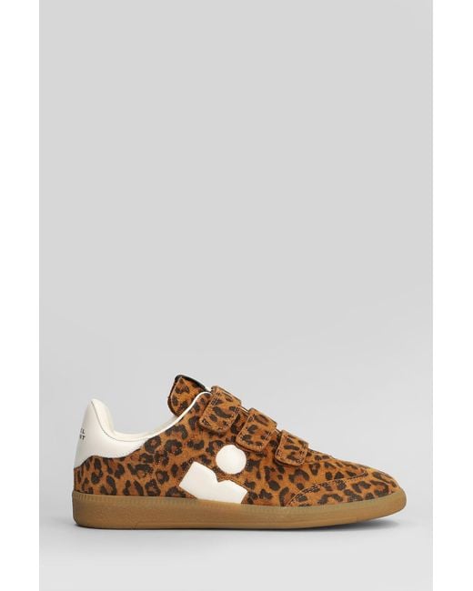 Isabel Marant Brown Beth Sneakers