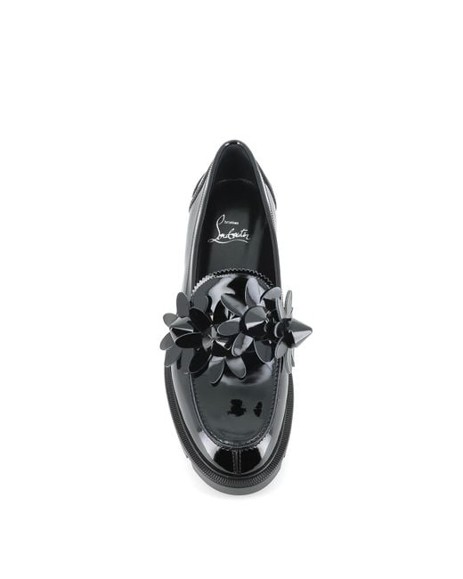 Christian Louboutin Loafer Daisy Spike in Black | Lyst