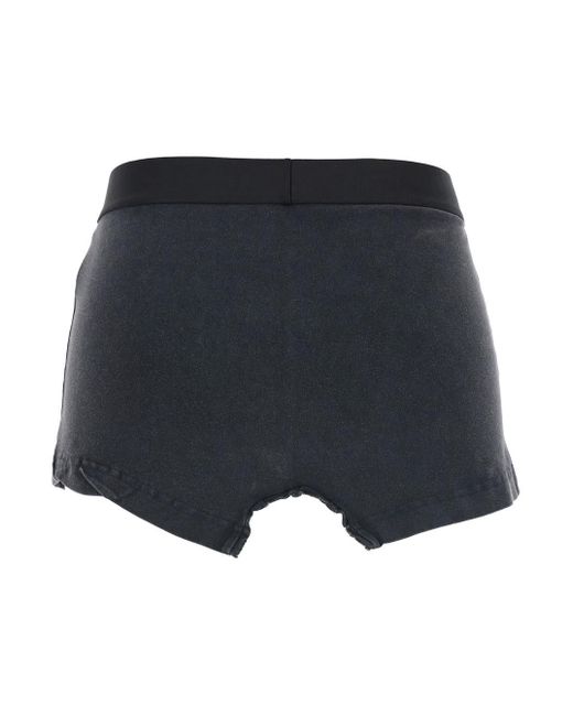 Balenciaga Blue Miniskirt With Elastic Waist With Logo Lettering And