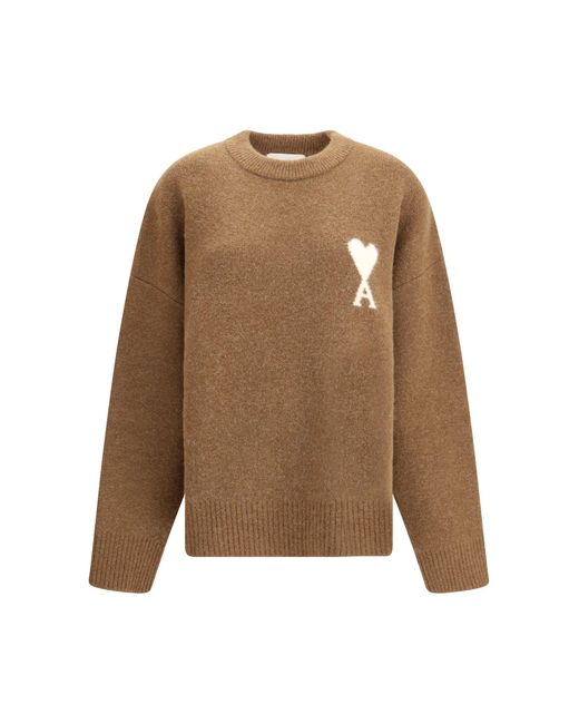 AMI Natural Ami De Coeur Sweater