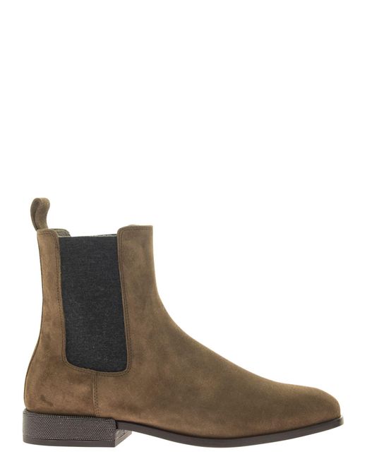 brunello cucinelli chelsea boot