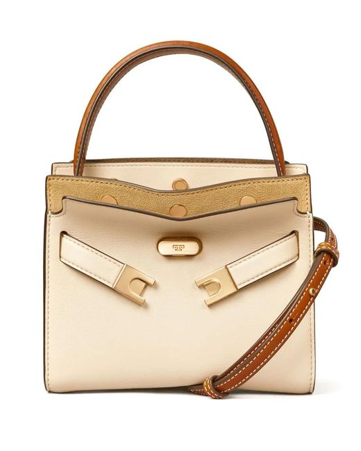 Tory Burch Metallic Lee Radziwill Petite Double Bag Bags