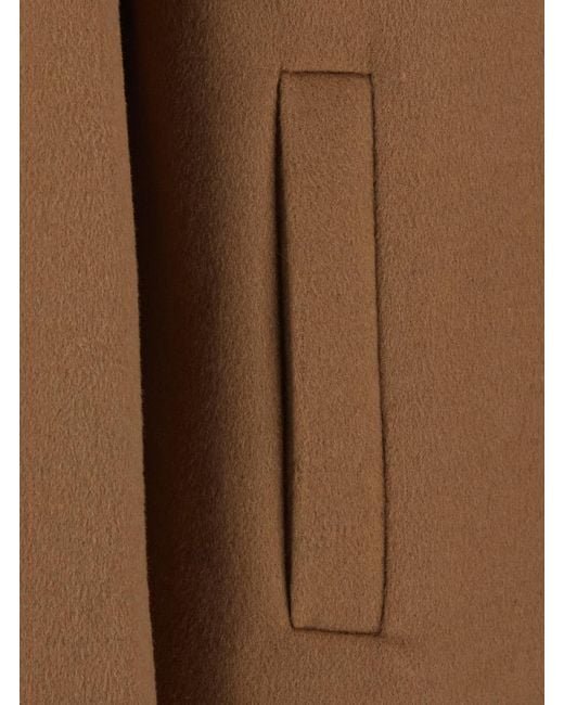 Twinset Brown Coat Tech Fabric Shell: Polyester