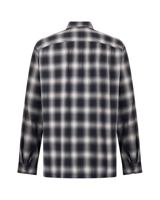 Our Legacy Gray Shirt Reno Cowboy Viscose for men